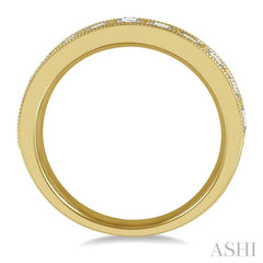 1.00 ctw Round Cut Diamond Wedding Band in 14K Yellow Gold